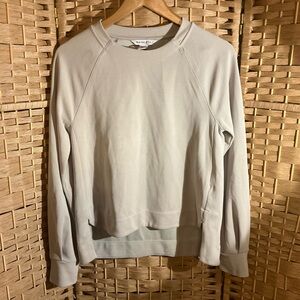 Athleta Luxe High/Low Crewneck